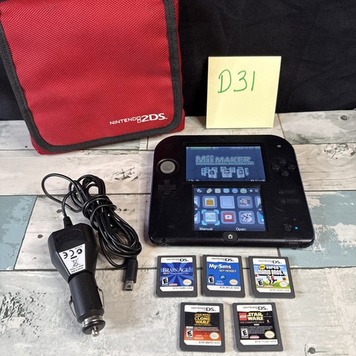 Nintendo 2ds blue black - nintendo, &