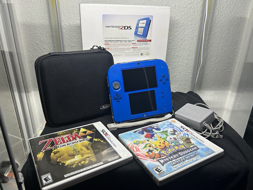 Nintendo 2ds blue bundle - nintendo,