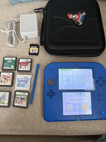 Nintendo 2ds electric blue - electric,